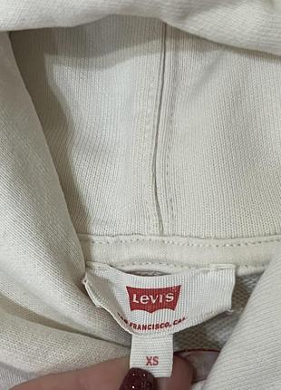 Хлопковый худи levi’s оригинальный с капюшоном4 фото