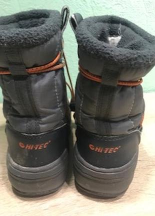 Термосапоги, ботинки, сноубутсы  hi-tec детские непромокаемые 11р стелька 17.5см5 фото