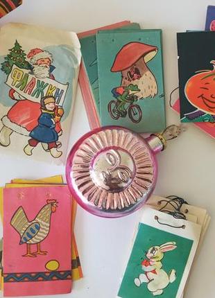 Елочные украшения времен сср