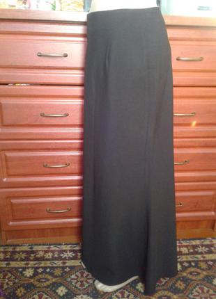 Длинная черная юбка-русалка 48-50р3 фото