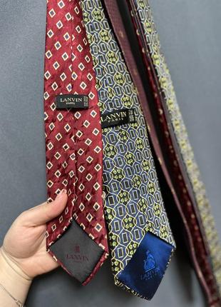 Набор галстуков галстуков lanvin