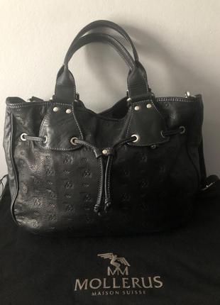 Maison mollerus сумка женская кожаная. оригинал.