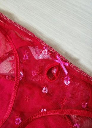 Сексуальні еротичні труси трусіки стрінги мереживо passionata  lingerie,м3 фото