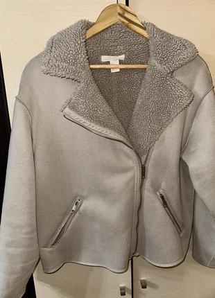 Дубленка h&m