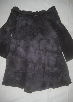Capsule легкая блуза, спущенные плечи2 фото