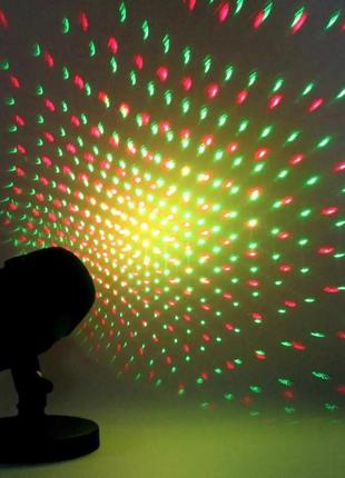 Проектор новогодний уличный лазерный star shower motion laser light 0556