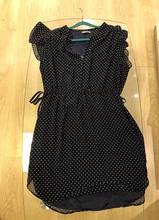 Сукня в горошок h&m (m)