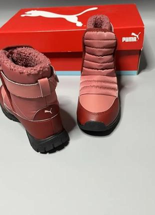 Детские зимние ботинки puma5 фото