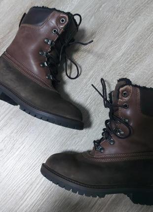 Зимові фірмові ботинки timberland!! розмір 31, устілка 19 см..