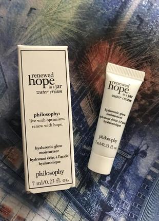 Легкий водний крем renewed hope in a jar water cream