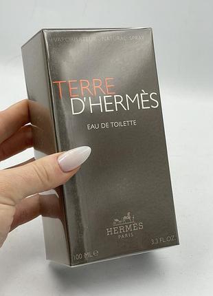 Terre hermes туалетная вода 100мл