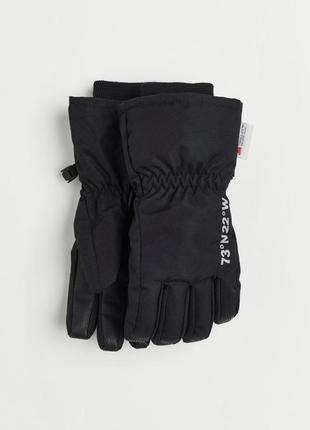 Непромокаемые зимние перчатки h&m англия 8-14 лет лыжные термо 2 расцветки4 фото