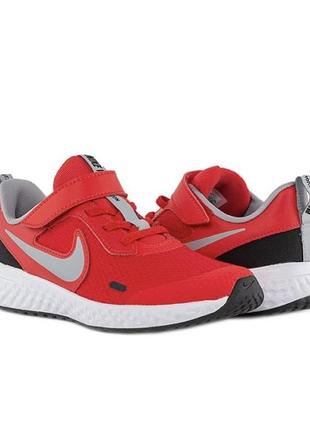 Детские красные кроссовки nike revolution 5 (psv) 28 размер