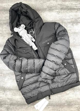 Зимова куртка calvin klein2 фото