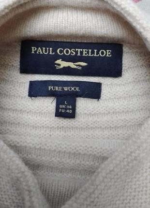 Шерстяной свитер джемпер paul costelloe3 фото