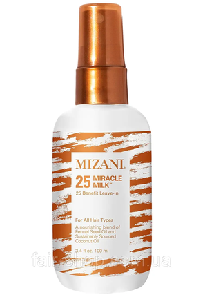 Несмываемая термозащита от распушивания волос mizani 25 miracle milk leave-in conditioner, 100 мл