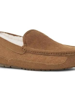 Утеплені вельветові сліпони ugg