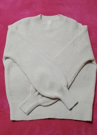 Шерстяной свитер джемпер john lewis1 фото