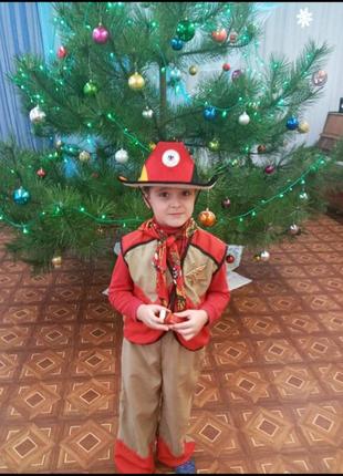 Карнавальный новогодний костюм шериф