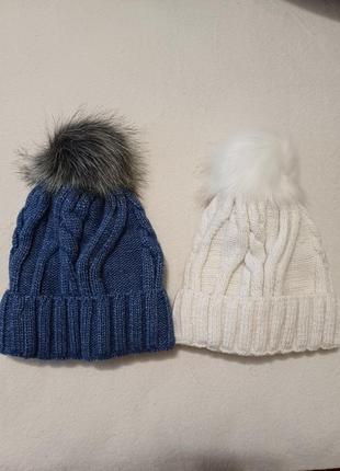 Тепла зимова шапка - вигідна ціна!!!2 фото