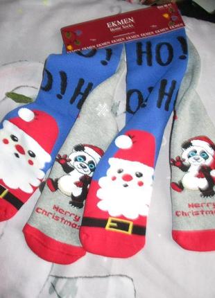 Шкарпетки новорічної.жіночі.махрові.разм 36-414 фото