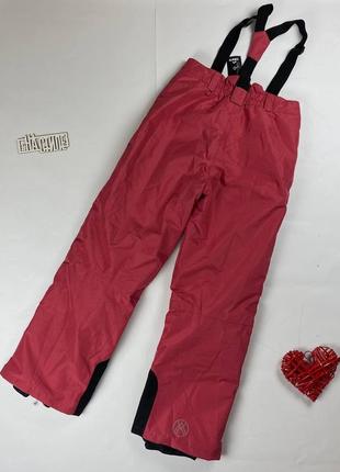 Лыжные термо зима мембранные брюки 122-128/146-152см2 фото