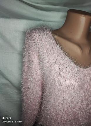 Пуловер кофта светр травка4 фото