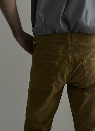 Uniqlo corduroy pants чіноси брюки штани зручні вельвет гірчичні оригінал японія преміум цікаві вільні хороші унікальні5 фото