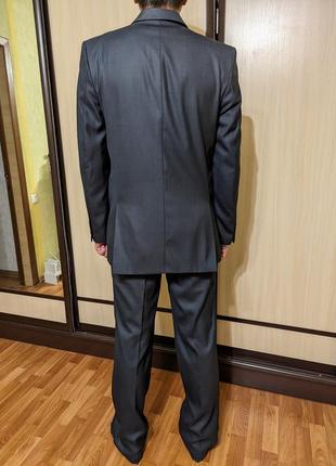 Класичний діловий чоловічий костюм, 48 розмір. стильний, якісний.2 фото