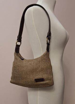 Сумка marc i pollo оригинал солома кожа