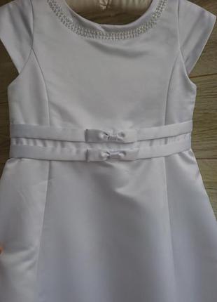 Нарядное белое платье john lewis 8л9 фото