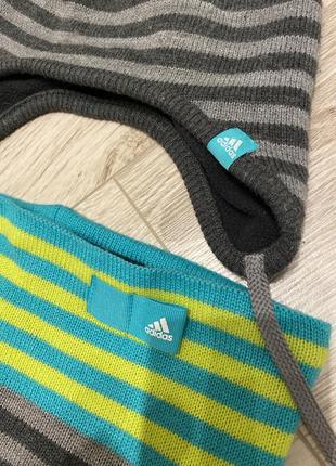 Комплект шапка + снуд adidas оригинал2 фото