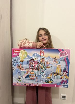 Конструктор для дівчинки лижний майданчик