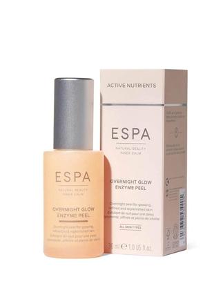 Ензимна маска пілінг espa overnight glow enzyme peel 30 мл7 фото