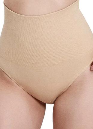 Високі трусики стрінги з ефектом утяжки (розміри xl та xxl )