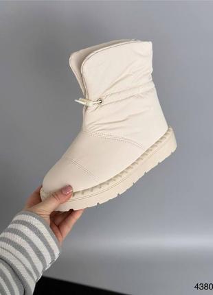 Зимові жіночі дутики високі арт. 4380