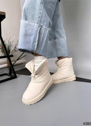 Зимові жіночі дутики високі арт. 4380