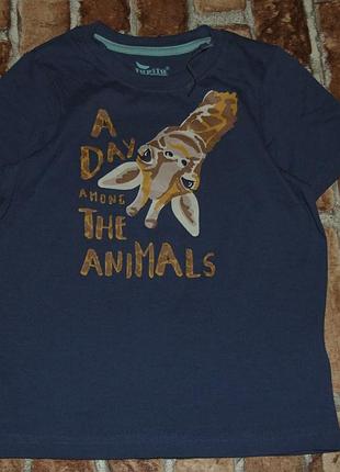 Нова котон футболка хлопчикові lupilu 3 - 4 роки