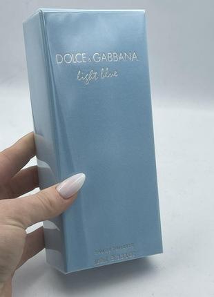 Dolce gabbana light blue туалетная вода 100мл