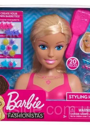 Манекен для создания причесок barbie fashionistas styling