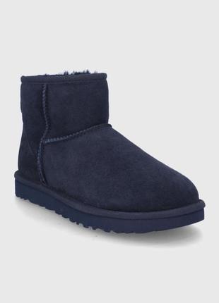 Замшевые сапоги classic mini ii ugg1 фото