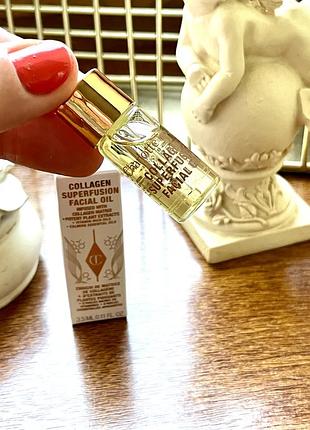 Масло для лица charlotte tilbury collagen superfusion facial oil, 3,5 ml