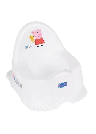 Горщик антиковз. муз. tega peppa pig po-066 white/pink r_170