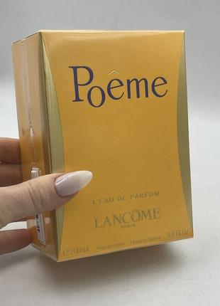 Lancome poeme парфюмированная вода 100мл