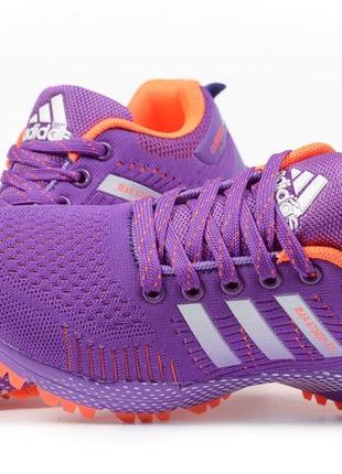 💣 кроссовки женские 17003 ► adidas адидас, фиолетовые3 фото