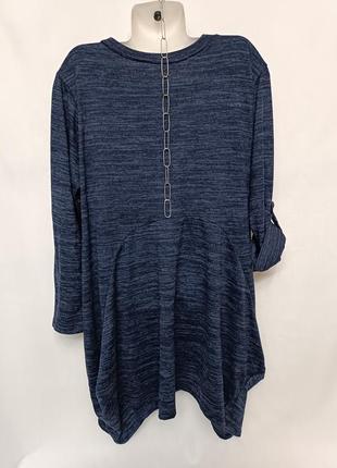 Мешкообразное платье оверсайз италия 4xl/5xl/48/50/20/223 фото