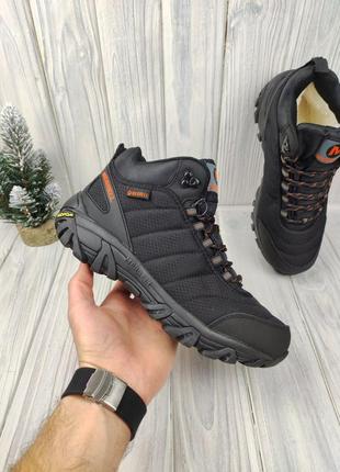 Merrell vibram high winter black orange