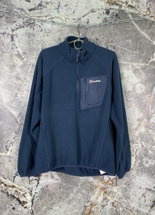 Чоловіча крута оригінальна флісова кофта berghaus розмір l