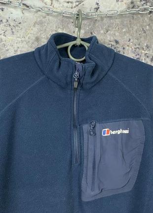 Мужская крутая оригинальная флисовая кофта berghaus размер l3 фото