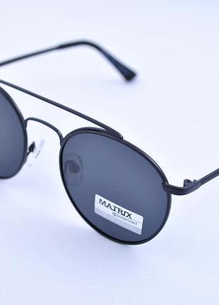 Фірмові круглі окуляри сонцезахисні matrix polarized mt8347